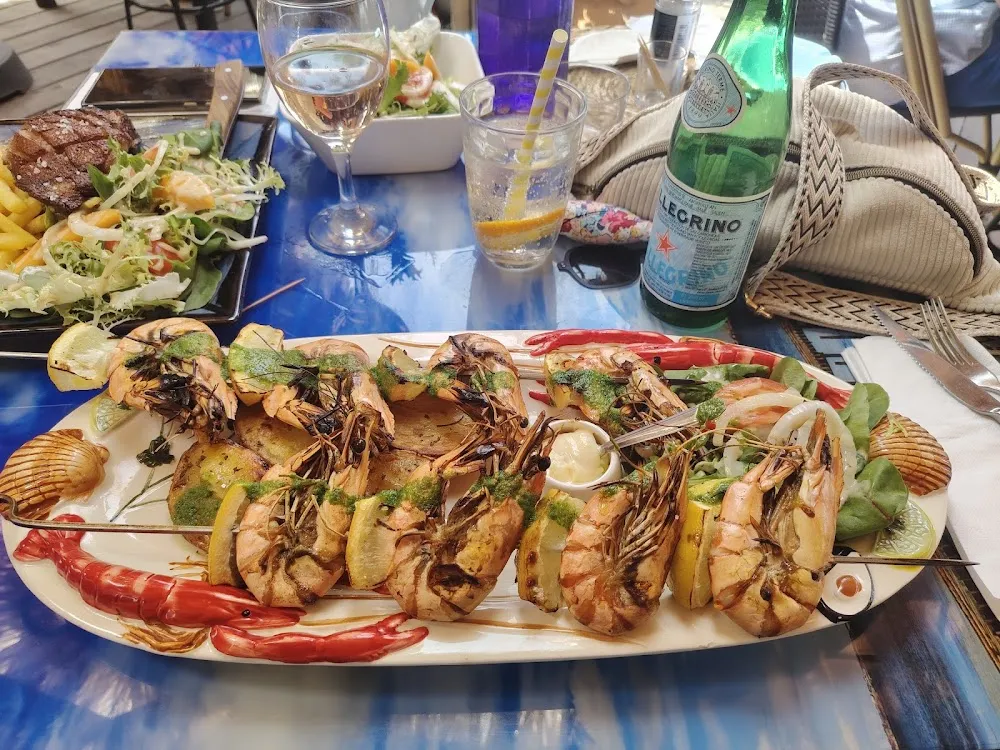 Brochette de Gambas