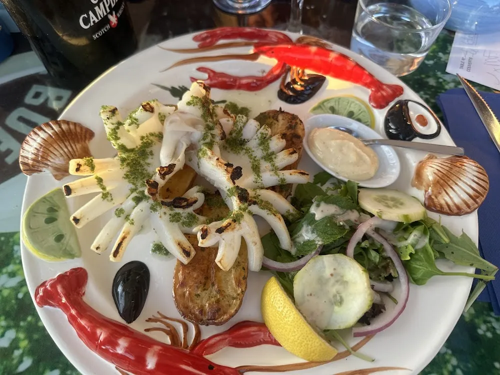 Sèches À la Plancha